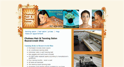 Desktop Screenshot of beavercreektanningsalon.com